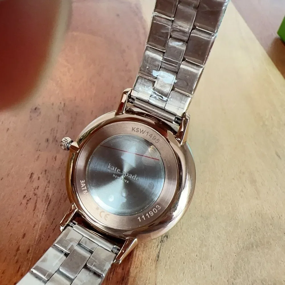 NWT Kate Spade Metro‎ Scallop Quartz White Dial Ladies Watch
